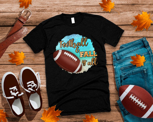 Fall Football and Fall Yall T-Shirt