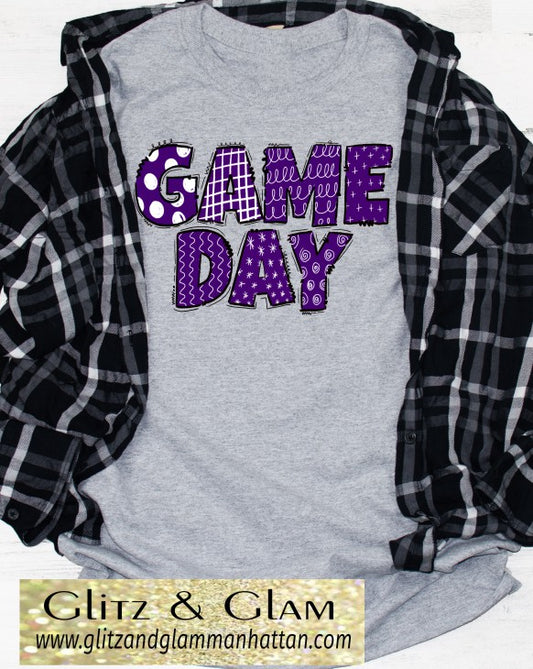 Kansas State Purple Game Day T-Shirt/Officially Licensed K-State Shirt