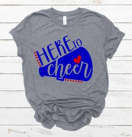 Here to Cheer T-Shirt